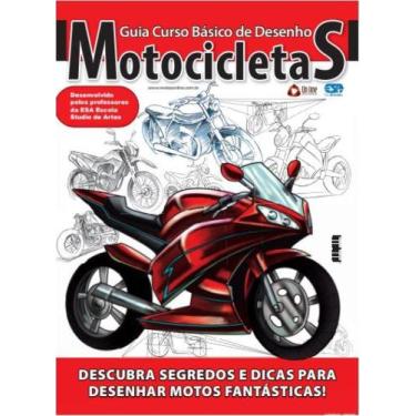 Imagem de Guia Curso Básico De Desenho Motocicletas - On Line Editora