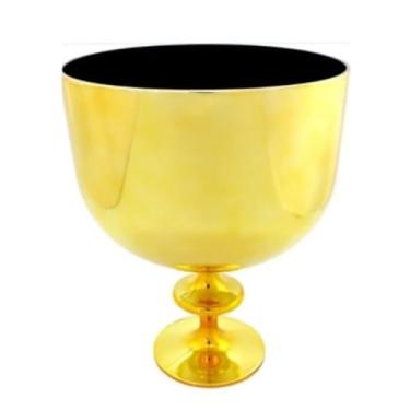 Imagem de Taça Americana Acrílico Metalizada Dourada - 1,250L