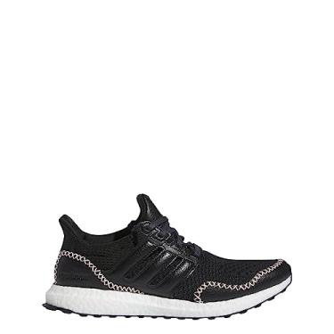 Imagem de adidas Tênis de corrida masculino Ultraboost 1.0, Núcleo preto/preto/quartzo Wonder, 11.5