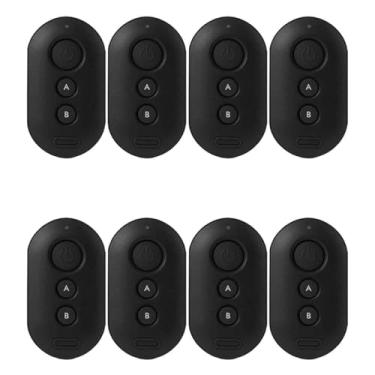 Imagem de Kit 8 Controles Remoto Intelbras Xac 4000 Smart Preto, Alarme, Portão Eletronico 433,92 Mhz