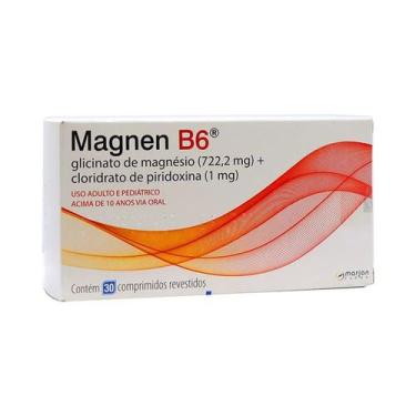 Imagem de Suplemento Vitamínico Magnen B6 - 30 Comprimidos - Marjan
