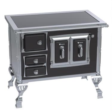 Imagem de Fogao a Lenha Venax GII n 1 Sec XVIII Premium Preto