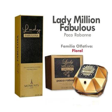 Imagem de Perfume Lady Fabulosa Moments Paris 15Ml