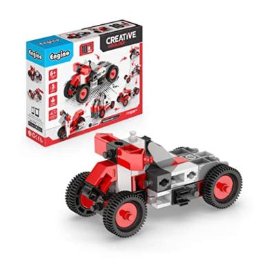 Imagem de Engino- Creative Builder Stem Toys, 10 Multimodel Set, Brinquedos Educacionais para Crianças 6+, Kit de Engenharia, Brinquedos de Construção de Caules