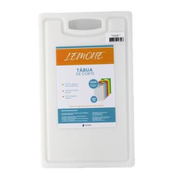 Imagem de Tábua De Corte Polietileno (40x25x1, Branco-Com Canaleta)