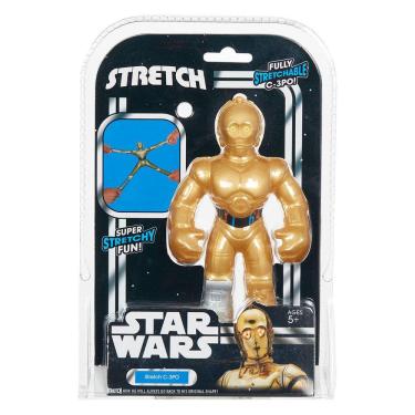 Imagem de Stretch - Boneco Star Wars Elástico 17cm - C-3PO