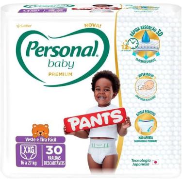 Imagem de Fralda Descartável  Personal Baby Premium Pants  Xxg 30 Unidades