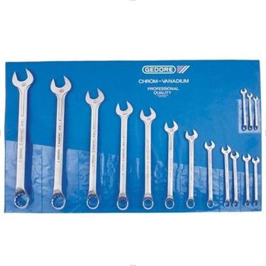 Imagem de Jogo de Chave Combinada 6 a 32mm 15pçs 1B-15M Gedore