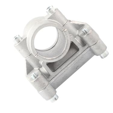 Imagem de Braçadeira de Suporte de Alça Robusta para Tubo de Roçadeira Aparador de Strimmer, Ajuda a Segurar o Guiador, Compatível Com Diferentes Configurações (Suporte de fixação cruzada