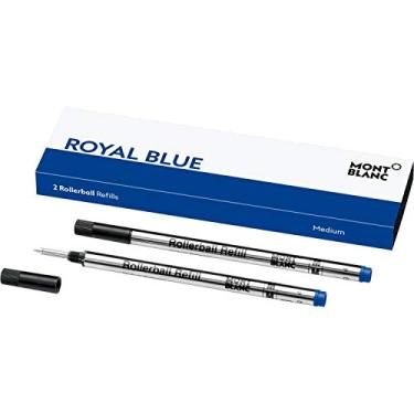Imagem de Montblanc - Recargas de esferas de rolo - Rollerball - Azul real - 2 peças