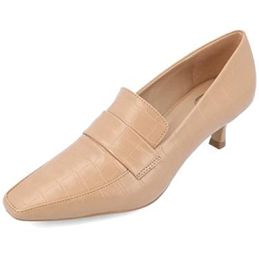 Imagem de Journee Collection Sapato feminino Celina Pump, Bronzeado, 6