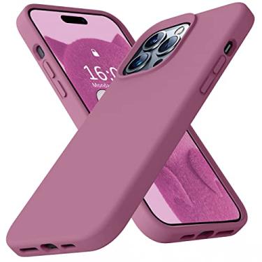 Imagem de Ktele Capa compatível com iPhone 14 Pro Max, capa de silicone líquido de grau AB, [Quatro cantos 50 + airbags minúsculos à prova de choque] [Forro de microfibra macio antiarranhões] Capa de proteção da câmera - roxo lavanda