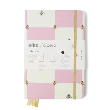 Imagem de Caderneta Ciceros Melissa Miolo Tri 14X21 Casa Das Abelhas Rosê, Cicero