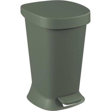 Imagem de Lixeira com Pedal Flora 5 Litros Verde Amazon Coza