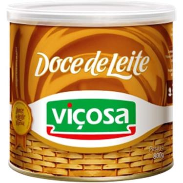Imagem de Viçosa Doce de Leite Cremoso Tradicional Lata 800g Puro