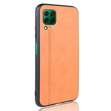 Imagem de Capa para celular Huawei Honor Nova 7i Capa de celular Rugged Shield 360° Proteja seu telefone capa de couro liso para Huawei Honor Nova 7i