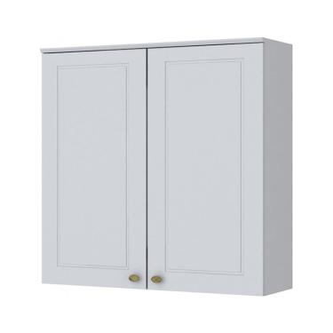 Imagem de Armário Aéreo 2 Portas 80 cm Americana C356 Henn - Branco