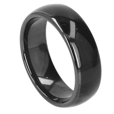 Imagem de Anel NFC, Anel de Cerâmica à Prova D'água Anel de Reescrita de Dedo Inteligente Anel IC para Homens ou Mulheres, Anel Inteligente Vestível para Módulo 5577ID Cartão de Jogo de