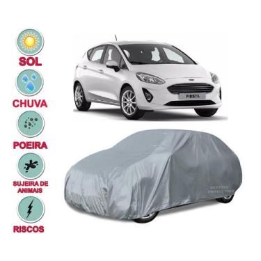 Imagem de Capa cobrir carro Fiesta Hatch 100% Impermeável Proteção Total Bezzter