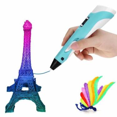 Imagem de Caneta 3D DIY com Tela de LCD + Filamento - - Moon'S