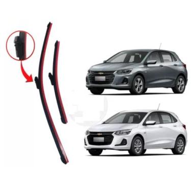 Imagem de Par Limpador De Parabrisa Palheta Específica Chevrolet Onix Prisma 201