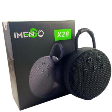 Imagem de Caixa De Som Imenso X28 Bluetooth 5.0 Compacta Potente Ipx6
