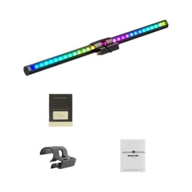 Imagem de Barra De Luz Led Rgb Para Monitor Usb Lâmpada De Mesa Regulável Wiscol
