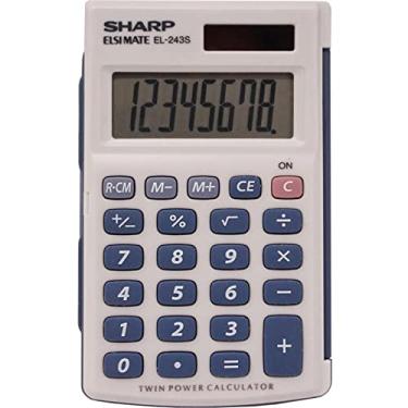 Imagem de Calculador manual EL243SB da Sharp MfrPartNo EL243SB