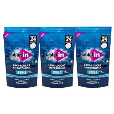 Imagem de Tablet In Lava-louças Em Pastilha 3x1 - 72 Unidades 9 gramas