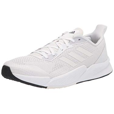 Imagem de adidas Tênis de corrida masculino X9000l2, Branco/Branco/Cinza D, 39