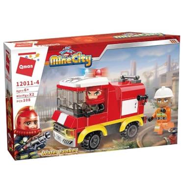 Imagem de Keepplay Bloco de Montar Caminhão Bombeiro Mine City