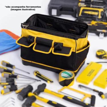 Imagem de Bolsa de Ferramentas Oxford Resistente Eletricista Instalador Pedreiro