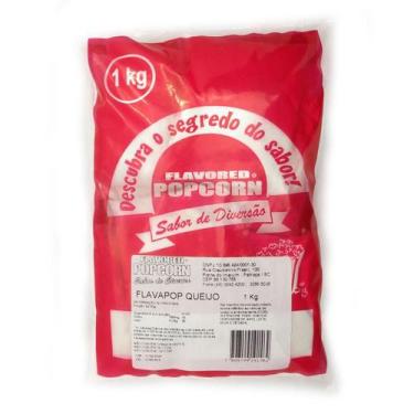 Imagem de Flavapop - Queijo -Sal Micronizado Popcorn - Pct 1Kg - Flavored Popcor