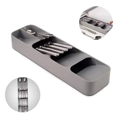 Imagem de Organizador de Talheres Gaveta Separador Com 5 Divisórias - Losanshop