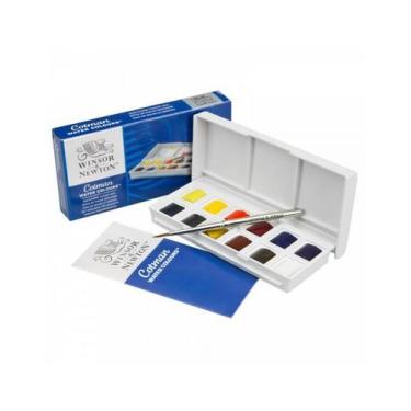 Imagem de Aquarela Winsor E Newton 12 Cores + 1 Pincel