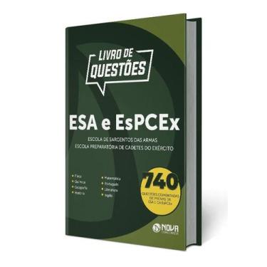 Imagem de Livro 740 Questões Comentadas ESA/EsPCEx - Nova Concursos
