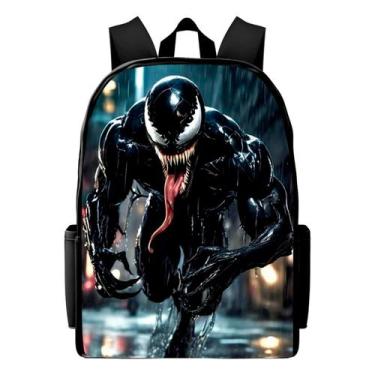 Imagem de Bolsa Casual Escolar Personagem Venom Masculino Juvenil  - Now Boy