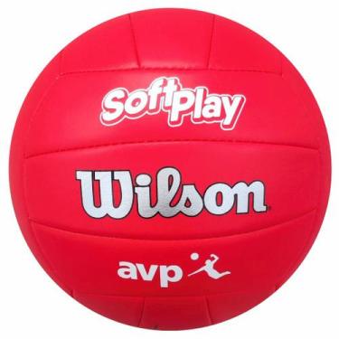 Imagem de Bola De Vôlei Avp Soft Play Wilson Oficial Com Nota Fiscal