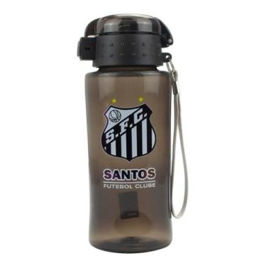 Imagem de Garrafa Plástico Squeeze 450ml - Santos - Mileno