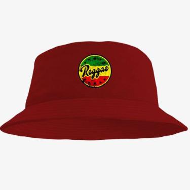 Imagem de Boné Chapéu Bucket Hat Estampado Reggae - MP Moda Masculina, Único, Ve