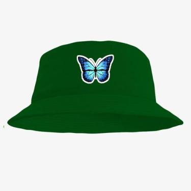 Imagem de Boné Chapéu Bucket Hat Estampado Borboleta - MP Moda Masculina, Único,