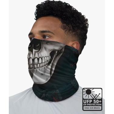Imagem de Bandana mascara de rosto multiuso - proteção solar uv50+ - king brasil