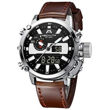Imagem de Relógios masculinos digitais à prova d'água, relógio esportivo militar