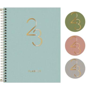 Imagem de Agenda 2021 Espiral Planner Executivo Lume Cinza - Tilibra