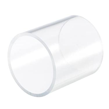 Imagem de DMiotech 80 mm x 90 mm tubo de acrílico transparente tubo de plástico rígido para tubo de água de aquário, sistema de resfriamento de água, encanamento