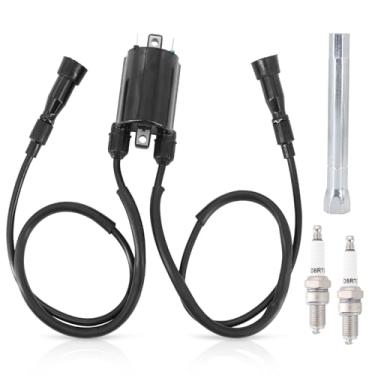 Imagem de Tektall Pacote de bobina de ignição + tampa + vela de ignição + chave de vela de ignição para Hon-da Shadow Spirit 750 Aero 750 ACE 750 VT750 DC C2 CA CD C 1998-2019, 1 PC