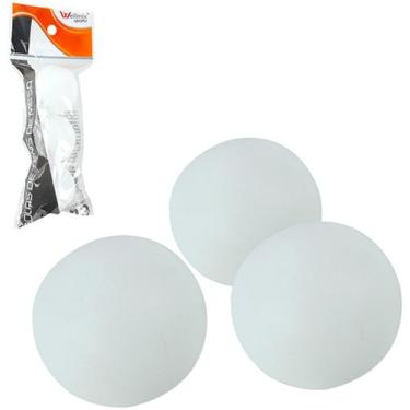 Imagem de Bolinha de ping pong / tenis de mesa com 3 pecas na solapa - WELLKIDS