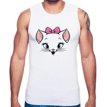 Imagem de Regata Gatinha - Foca na Moda, Branco, GG