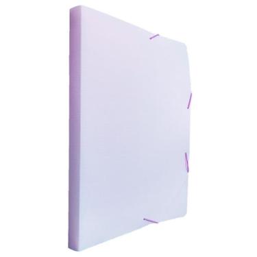 Imagem de Pasta Aba Elástica Organizadora de Papel A4 2cm Oficio Dello Escolar E