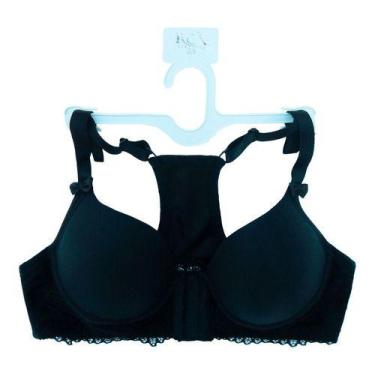 Imagem de Kit 3 Soutien Sutiã Super Regata Bojo Cobertura Em Renda Nadador - Ren
